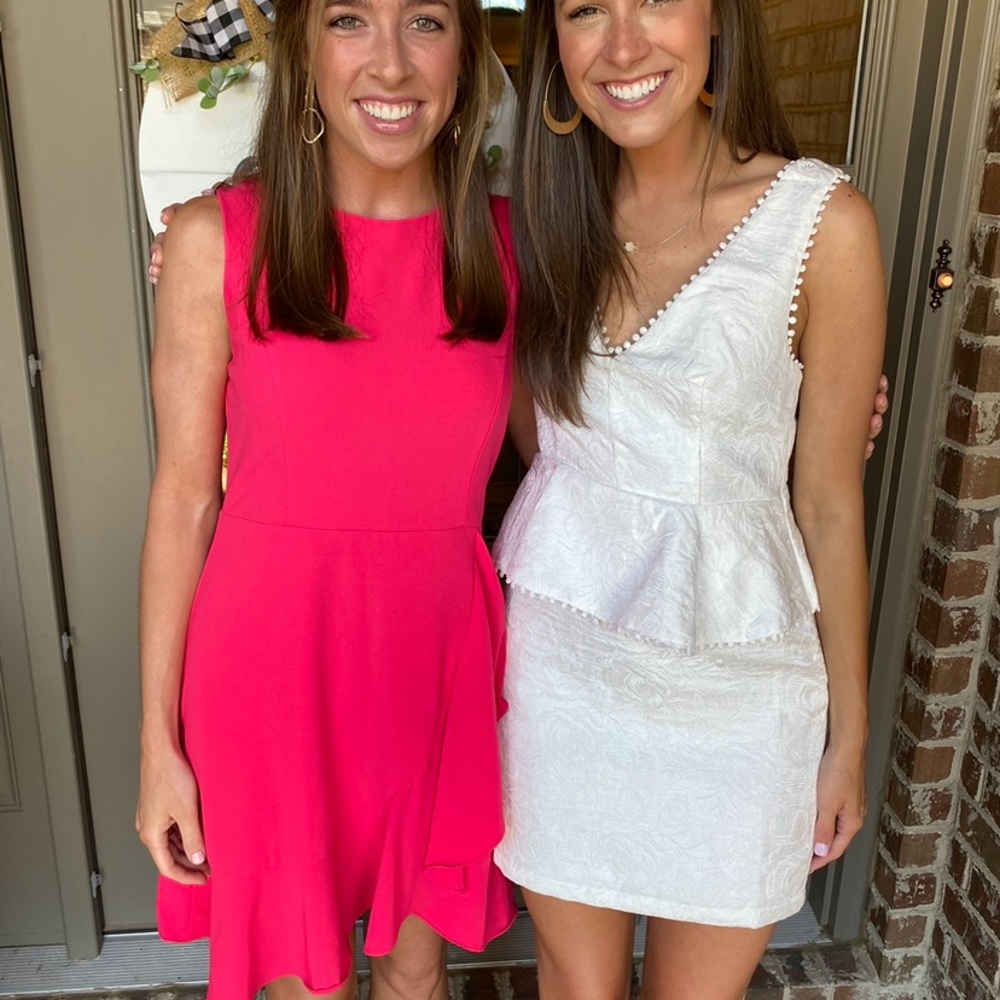 Bridal, White Cocktail Dress